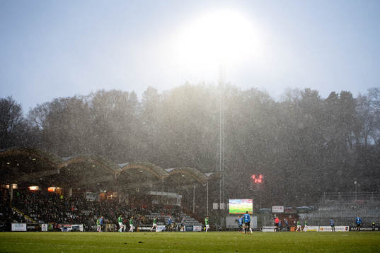 Kraftigt snöfall