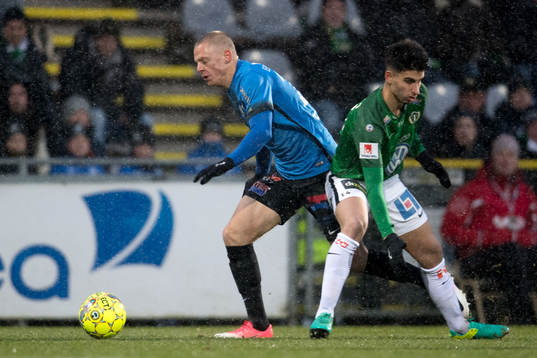 Trelleborgs Mattias Håkansson och Jönköpings Alejandro