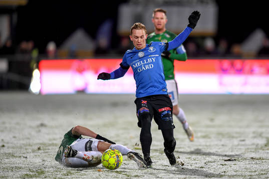 Trelleborgs Albin Nilsson och Jönköpings Tom Siwe