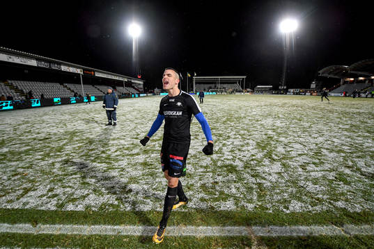 Trelleborgs Dino Islamovic jublar