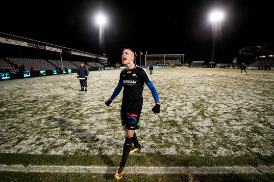 Trelleborgs Dino Islamovic jublar