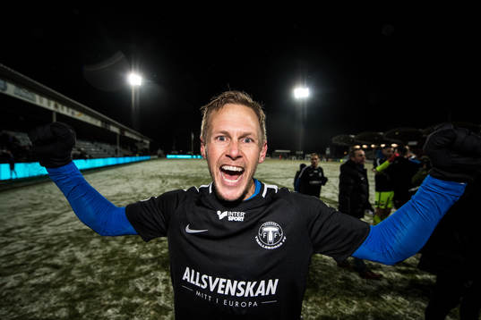 Trelleborgs Magnus Andersson jublar