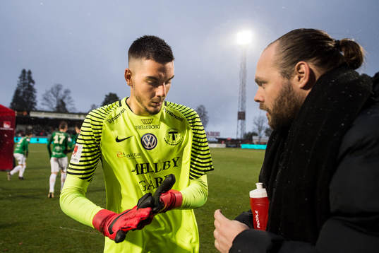 Trelleborgs målvakt Marko Johansson