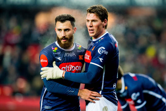 Ross Jenkins and Michael Haukås of Viking