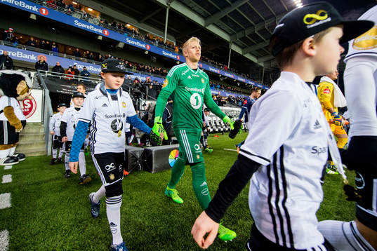 Goalkeeper Arild Østbø of Rosenborg