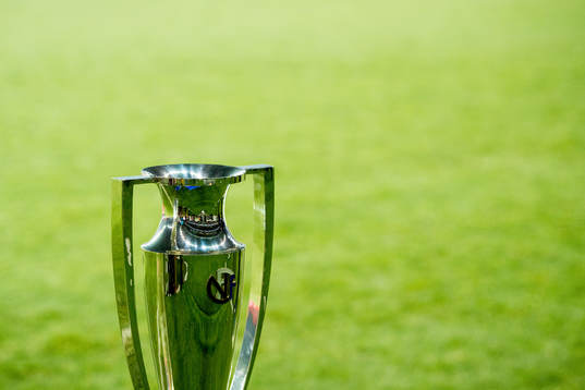 The Eliteserien league trophy