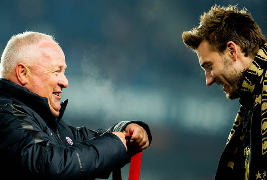 Terje Svendsen, president of the Norwegian Football
