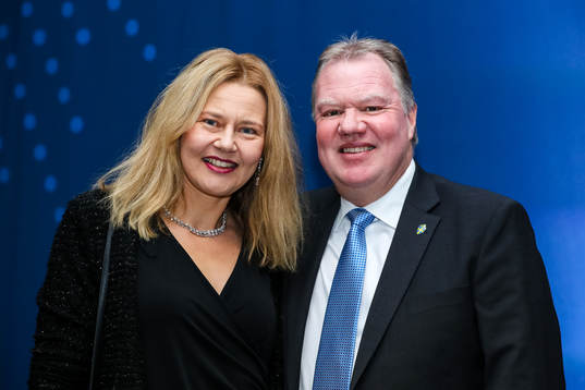 Karl-Erik Nilsson, ordförande för Svenska
