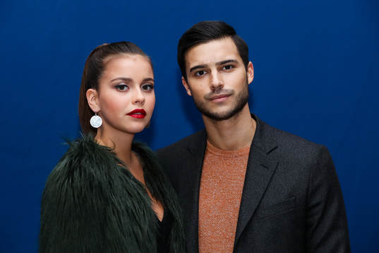 Nicole Falciani och Eric Saade