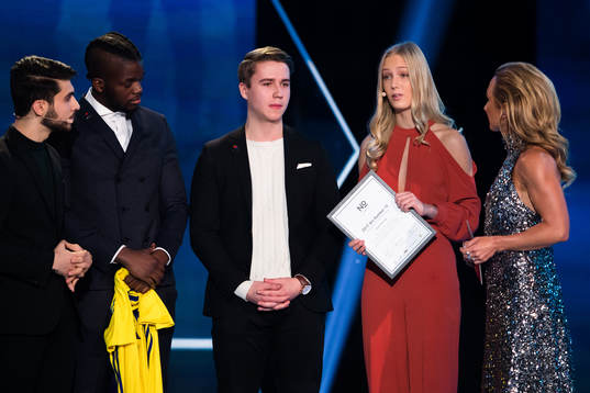 Shanga Aziz, Rogerio Silva, Hampus Sagrelius och Julia