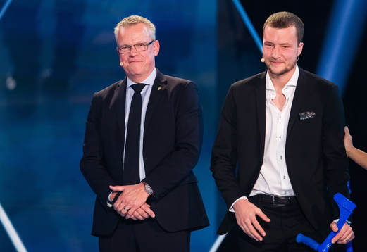 Janne Andersson och Jakob Johansson