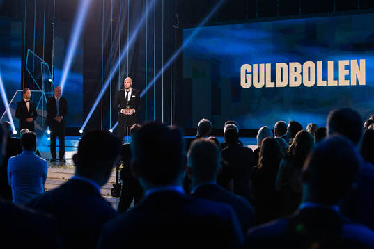 Andreas Granvist med Guldbollen