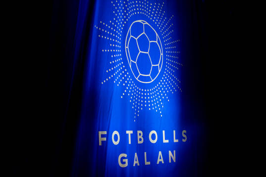 En logotype för fotbollsgalan