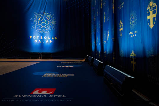 Logotyper för Fotbollsgalan, Svenska Spel, Svenska