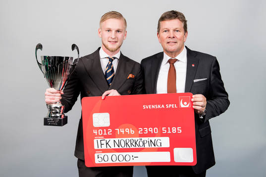 Kalle Holmberg, IFK Norrköping och Lennart Käll, vd