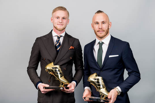 Årets skyttekungar i allsvenskan Kalle Holmberg,