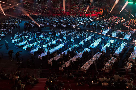 Översiktsbild över globen