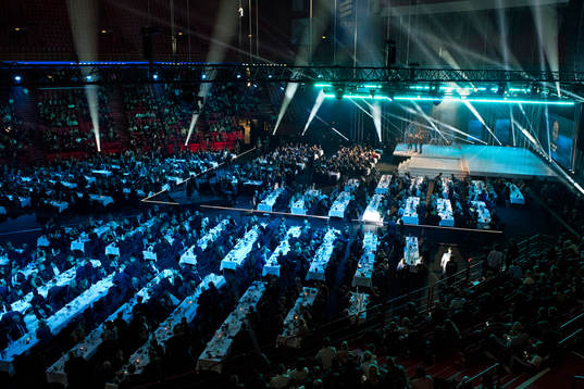 Översiktsbild över globen