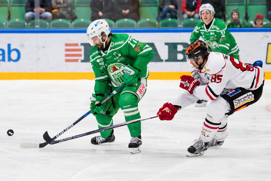 Rögles Taylor Matson och Örebros Kalle Olsson