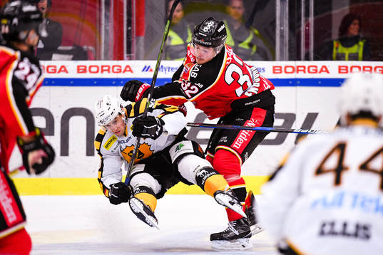 Skellefteås Joakim Lindström och Luleås Oscar Engsund