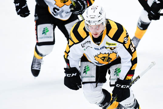 Skellefteås Jonathan Pudas jublar
