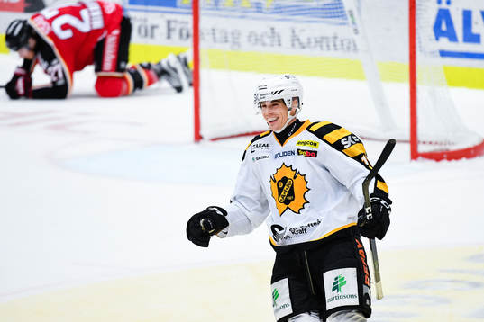 Skellefteås Henrik Hetta jublar