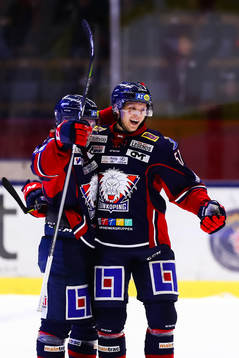 Linköpings Kristian Näkyvä jublar
