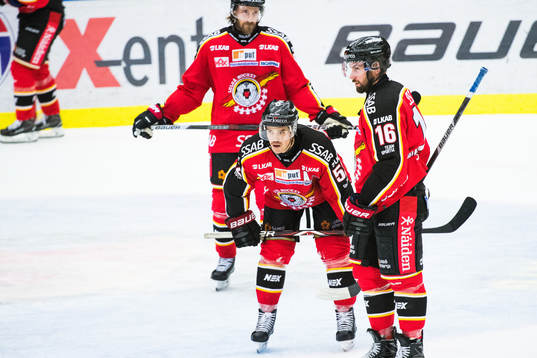 Luleås Daniel Sondell, Karl Fabricius och Niklas Olausson