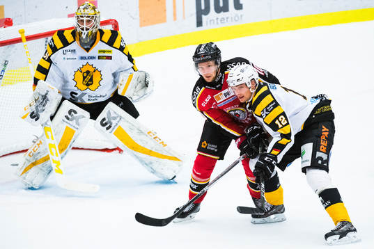 Luleås Einar Emanuelsson och Skellefteås Adam Pettersson