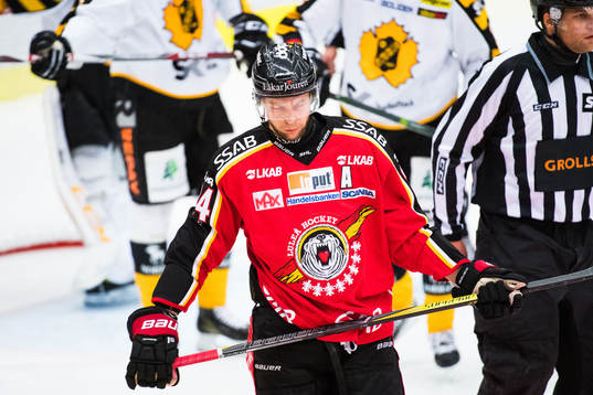 Luleås Johan Harju deppar