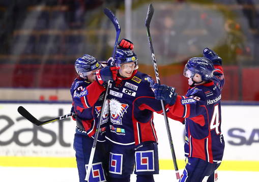 Linköpings Ken Andre Olimb, Mathis Olimb och Kristian