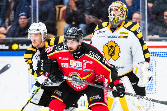 Skellefteås Jonathan Pudas och Luleås Niklas Olausson