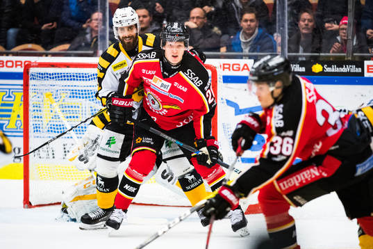 Skellefteås Morgan Ellis och Luleås Gustav Rydahl