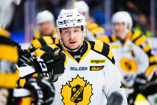 Skellefteås Adam Pettersson jublar