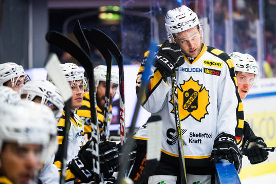 Skellefteås Sebastian Ohlsson deppar