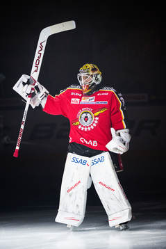 Luleås målvakt Joel Lassinatti