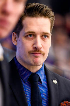 Växjös tränare Sam Hallam