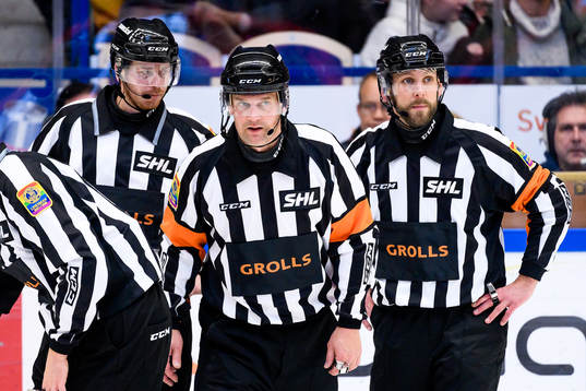 Domare Mikael Nord och Domare Marcus Linde