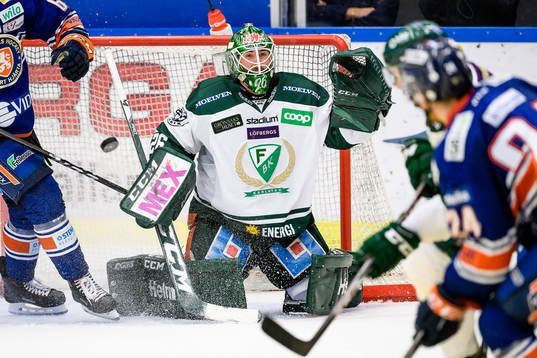Färjestads målvakt Stefan Steen