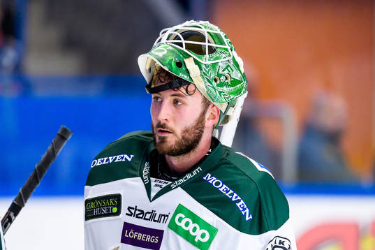 Färjestads målvakt Stefan Steen