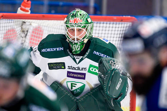 Färjestads målvakt Stefan Steen