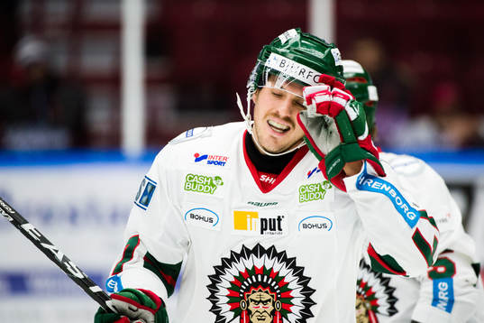 Frölundas Sebastian Stålberg deppar