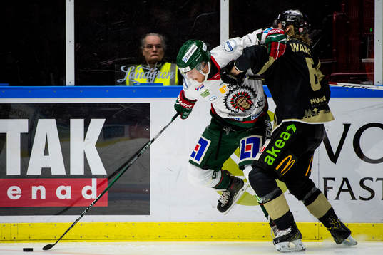 Frölundas Pontus Widerström och Malmö Redhawks Stefan