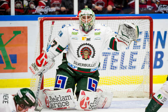 Frölundas målvakt Johan Gustafsson