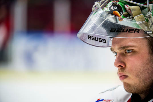 Frölundas målvakt Johan Gustafsson
