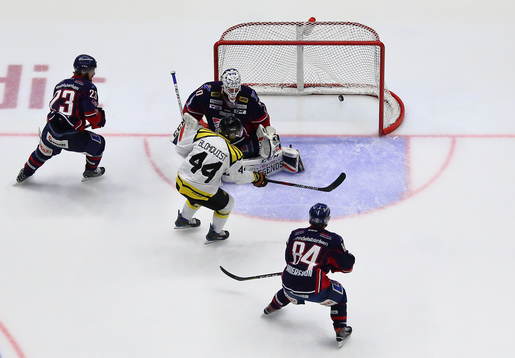 Mål 0-1 av Brynäs Jacob Blomqvist