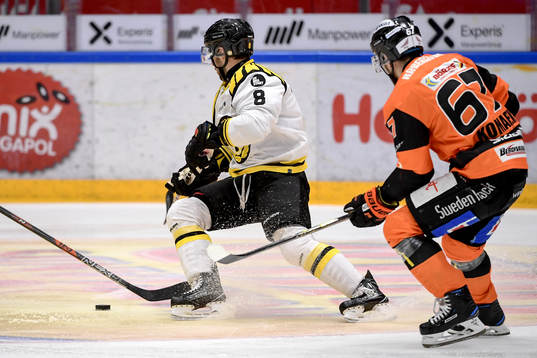 Brynäs Aaron Palushaj och Karlskronas Konstantin Komarek
