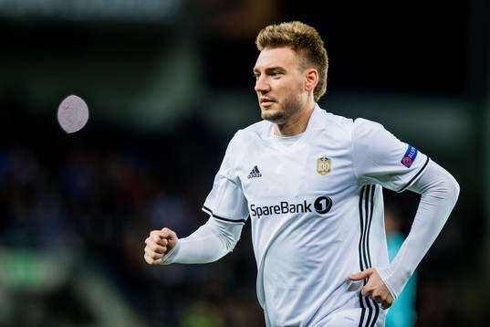 Nicklas Bendtner of Rosenborg