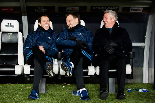 Erik Hoftun, assistant coach of Rosenborg, and Kåre