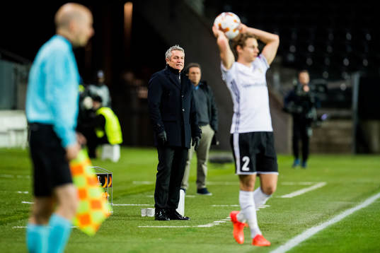 Kåre Ingebrigtsen, head coach of Rosenborg, and Vegar